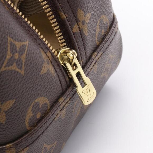 LOUIS VUITTON Brown Monogram Leather Deauville Bag - Picture 13 of 13